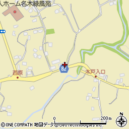 千葉県勝浦市名木180周辺の地図