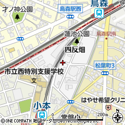 愛知県名古屋市中川区烏森町四反畑147周辺の地図