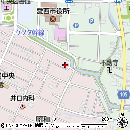 愛知県愛西市北一色町昭和178周辺の地図