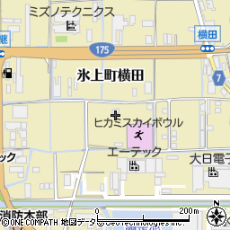 兵庫県丹波市氷上町横田744周辺の地図