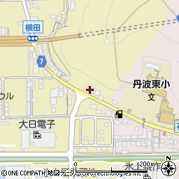 兵庫県丹波市氷上町横田693周辺の地図