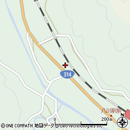 島根県仁多郡奥出雲町八川57周辺の地図