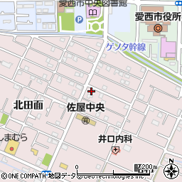 愛知県愛西市北一色町昭和70周辺の地図