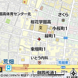愛知県名古屋市昭和区東畑町1丁目13周辺の地図