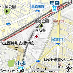 愛知県名古屋市中川区烏森町四反畑144周辺の地図
