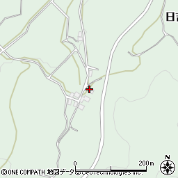 京都府南丹市日吉町志和賀山口周辺の地図