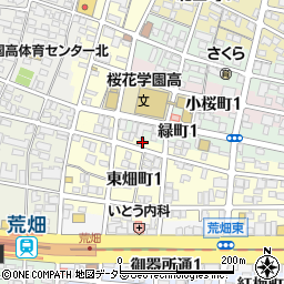 愛知県名古屋市昭和区東畑町1丁目13-1周辺の地図