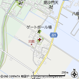 願生寺周辺の地図