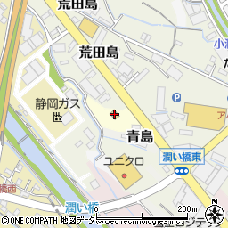 ローソン富士津田店周辺の地図