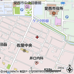 愛知県愛西市北一色町昭和53周辺の地図