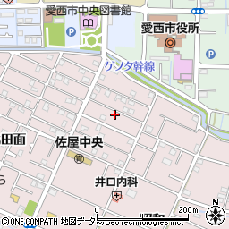 愛知県愛西市北一色町昭和52周辺の地図