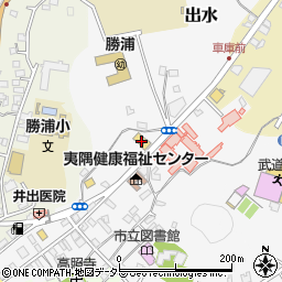 千葉トヨペット　勝浦店周辺の地図