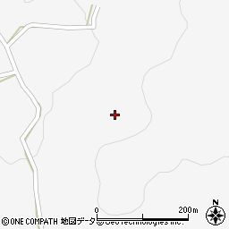 愛知県北設楽郡設楽町東納庫弥代周辺の地図