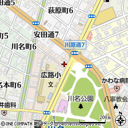 串たつ 川原通店周辺の地図
