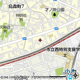 愛知県名古屋市中村区烏森町8丁目1511周辺の地図