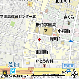 愛知県名古屋市昭和区東畑町1丁目11周辺の地図