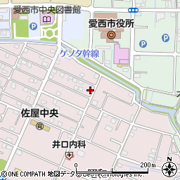 愛知県愛西市北一色町昭和32周辺の地図