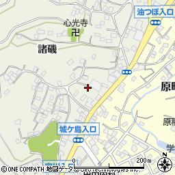 神奈川県三浦市三崎町諸磯320-4周辺の地図