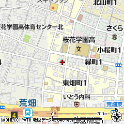愛知県名古屋市昭和区東畑町1丁目9周辺の地図