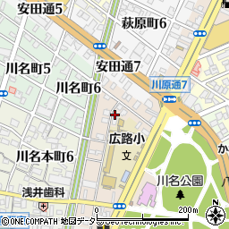愛知県名古屋市昭和区川原通8丁目11周辺の地図