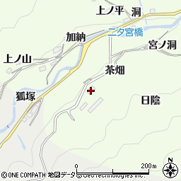 愛知県豊田市二タ宮町西ノ洞周辺の地図