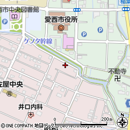 愛知県愛西市北一色町昭和190周辺の地図