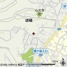 神奈川県三浦市三崎町諸磯331-3周辺の地図