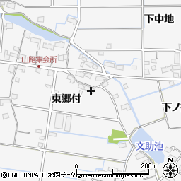 愛知県愛西市山路町東郷付50周辺の地図