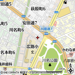 愛知県名古屋市昭和区川原通7丁目14-1周辺の地図
