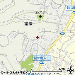 神奈川県三浦市三崎町諸磯327周辺の地図