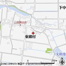 愛知県愛西市山路町東郷付48周辺の地図