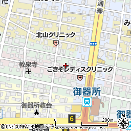 田島事務所周辺の地図