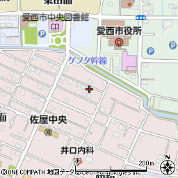 愛知県愛西市北一色町昭和30周辺の地図