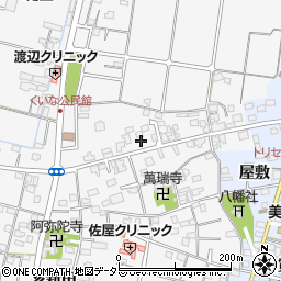 愛知県愛西市佐屋町宅地29周辺の地図
