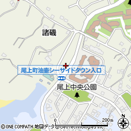 神奈川県三浦市三崎町諸磯1357周辺の地図