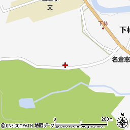愛知県設楽町（北設楽郡）東納庫（丸根）周辺の地図