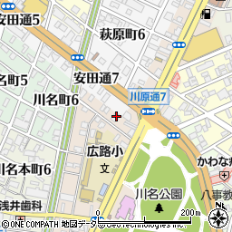 愛知県名古屋市昭和区川原通7丁目15周辺の地図
