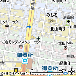 リパーク昭和区役所北駐車場周辺の地図