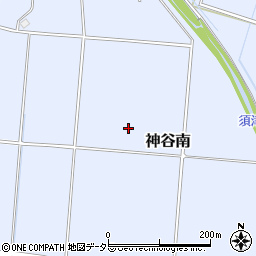静岡県富士市神谷南周辺の地図