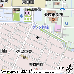 愛知県愛西市北一色町昭和27周辺の地図