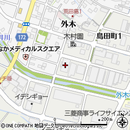 川島網包運輸周辺の地図