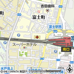 ホリデイスポーツクラブ富士周辺の地図