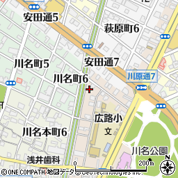 愛知県名古屋市昭和区川原通8丁目1-2周辺の地図