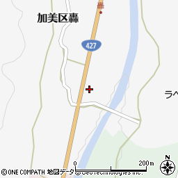 兵庫県多可郡多可町加美区轟300周辺の地図