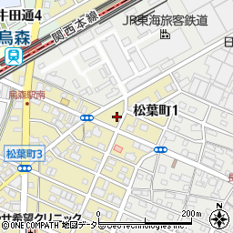 阪和通工名古屋営業所周辺の地図