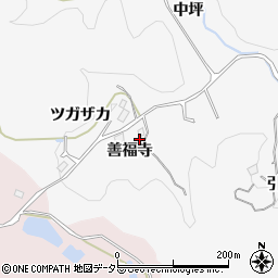 愛知県豊田市小峯町善福寺96周辺の地図