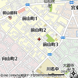 愛知県名古屋市昭和区前山町2丁目38周辺の地図