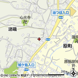 神奈川県三浦市三崎町諸磯314周辺の地図