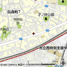 愛知県名古屋市中村区烏森町8丁目1604周辺の地図