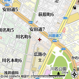 愛知県名古屋市昭和区川原通7丁目16-4周辺の地図